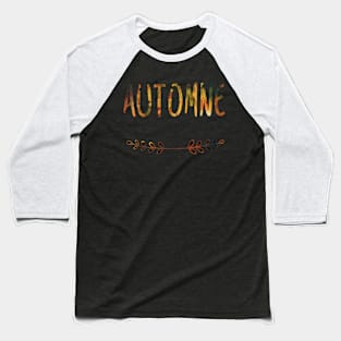 Automne doré Baseball T-Shirt